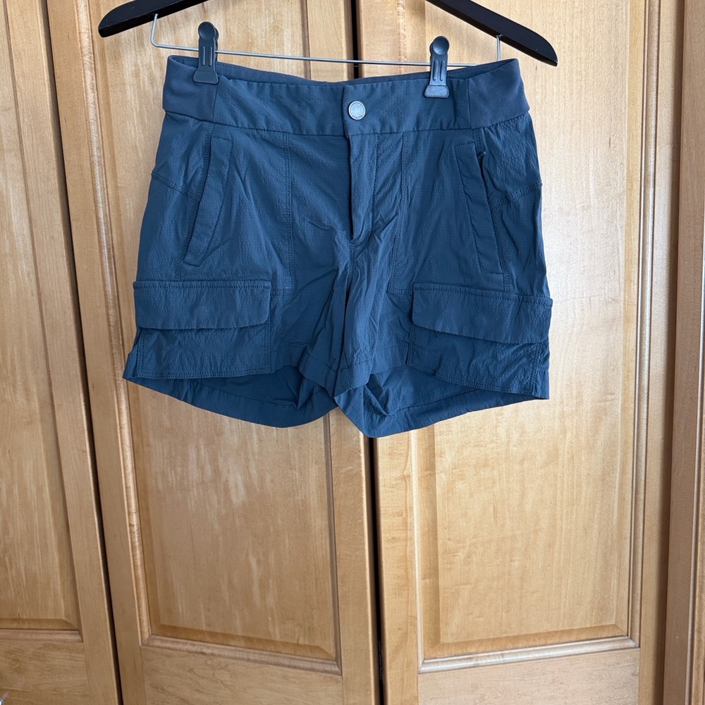 Athleta Navy Cargo Shorts